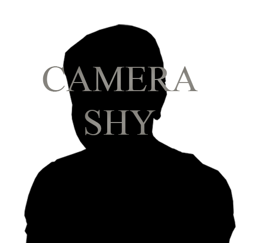 camera shy clipart